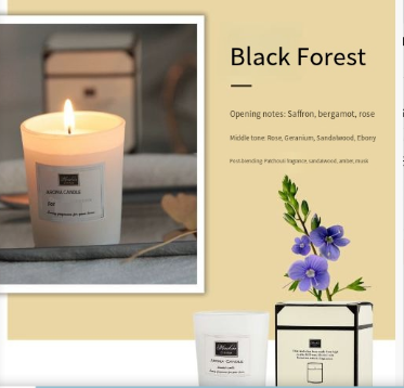 Velas de Soja Aromáticas para el Hogar - 1 Pieza