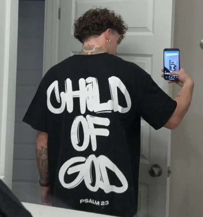 Camiseta Estampada 'Hijo de Dios'