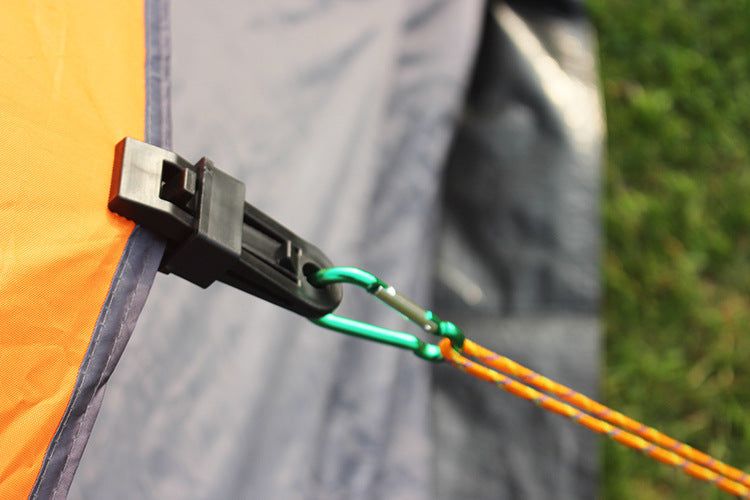 Clips de cuerda para toldo de carpa para accesorios de camping al aire libre