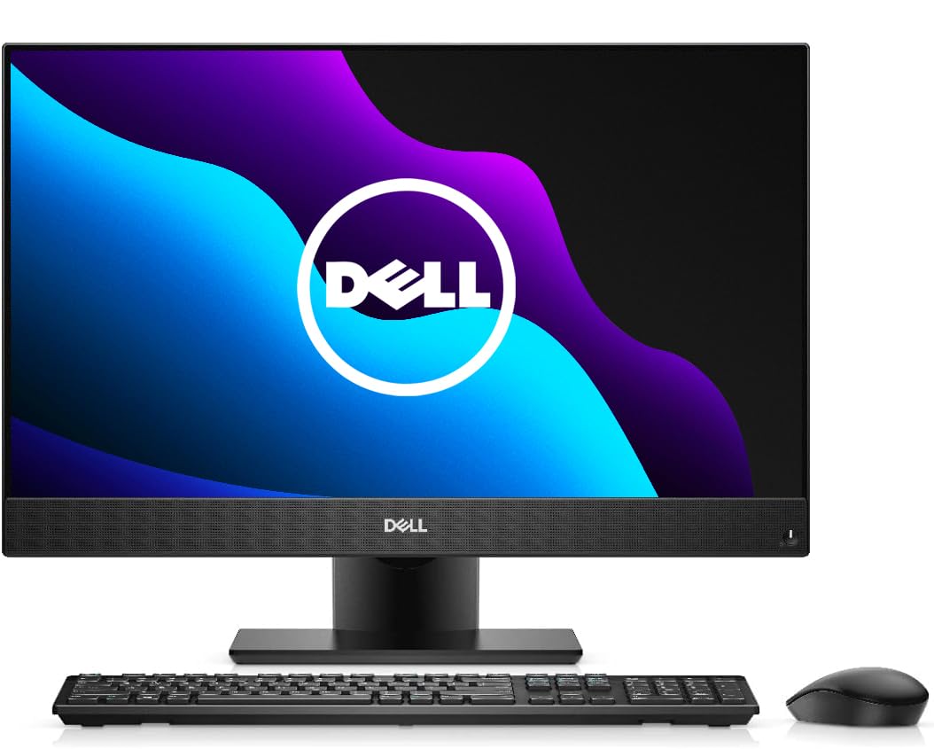 Dell OptiPlex 7470 Todo-en-Uno 23.8” Ordenador de Sobremesa FHD Intel Six-Core i5-9500 16GB RAM 512GB SSD NVIDIA GeForce GTX 1050 4GB Teclado y Ratón Windows 10 Pro (Renovado)