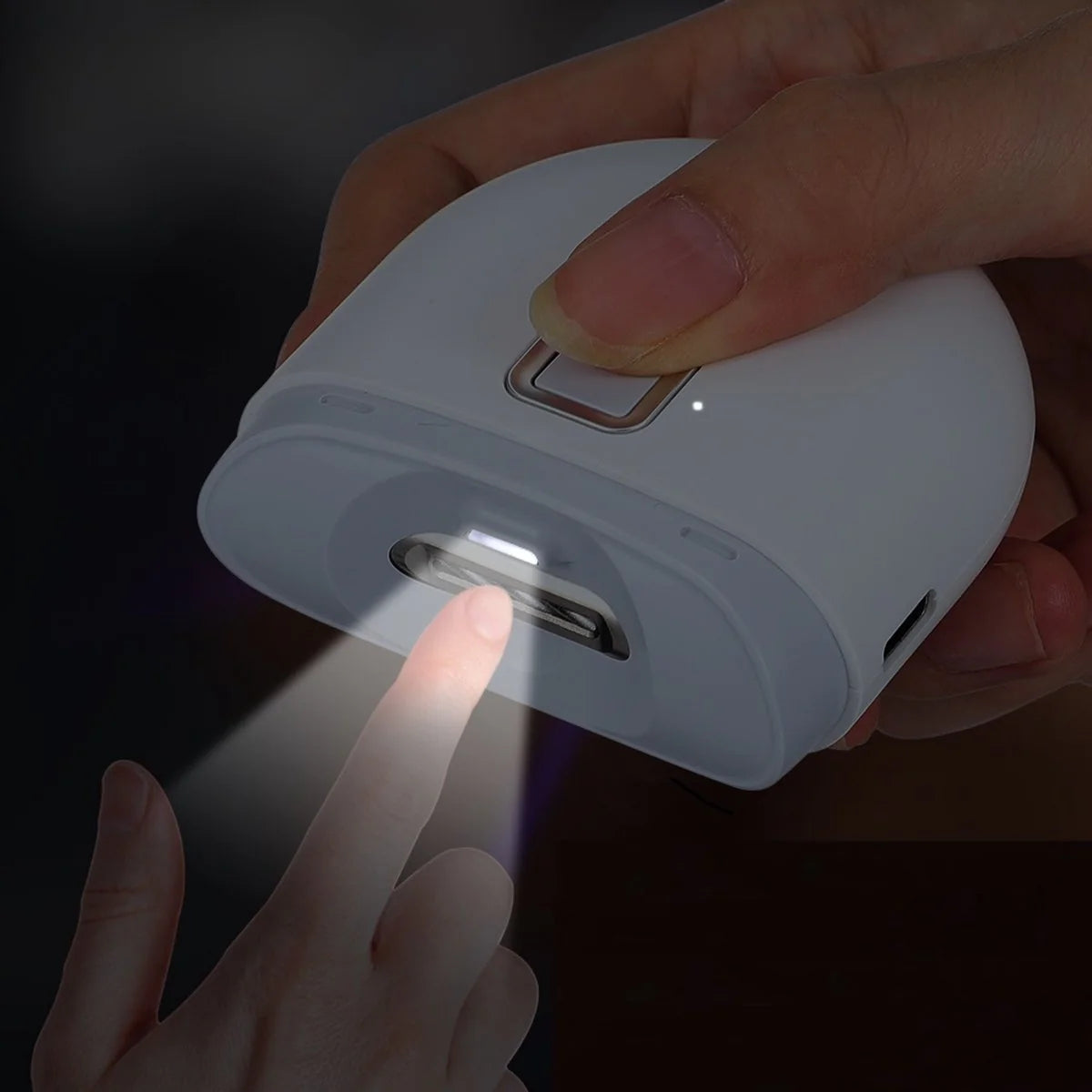 Cortaunias Electrico con Luz y Pulidora - Cuidado Premium 2026