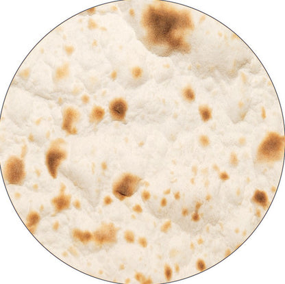 Manta de Burrito Mexicano, Manta Redonda de Felpa