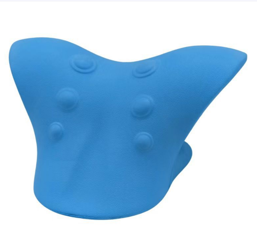 Almohada de Estiramiento y Masaje para la Columna Cervical