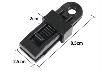 Clips de cuerda para toldo de carpa para accesorios de camping al aire libre