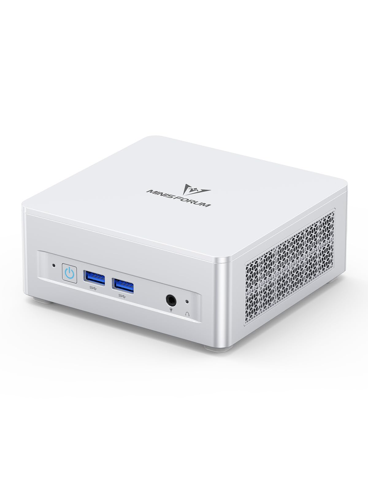 MINISFORUM UM870 Mini PC Delgado Barebone AMD Ryzen 7 8745H(8C/16T) Ordenador de Escritorio Mini Sin RAM/SSD/SO Gráficos AMD Radeon 780M Salidas USB4/HDMI2.1/DP1.4 LAN 2.5G 4xPuertos USB WiFi 6E BT5.3