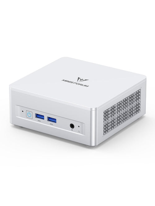 MINISFORUM UM870 Mini PC Delgado Barebone AMD Ryzen 7 8745H(8C/16T) Ordenador de Escritorio Mini Sin RAM/SSD/SO Gráficos AMD Radeon 780M Salidas USB4/HDMI2.1/DP1.4 LAN 2.5G 4xPuertos USB WiFi 6E BT5.3