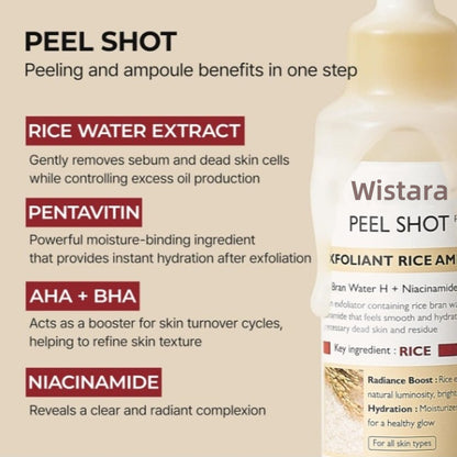 Líquido Exfoliante Hidratante de Arroz