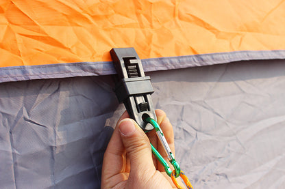 Clips de cuerda para toldo de carpa para accesorios de camping al aire libre