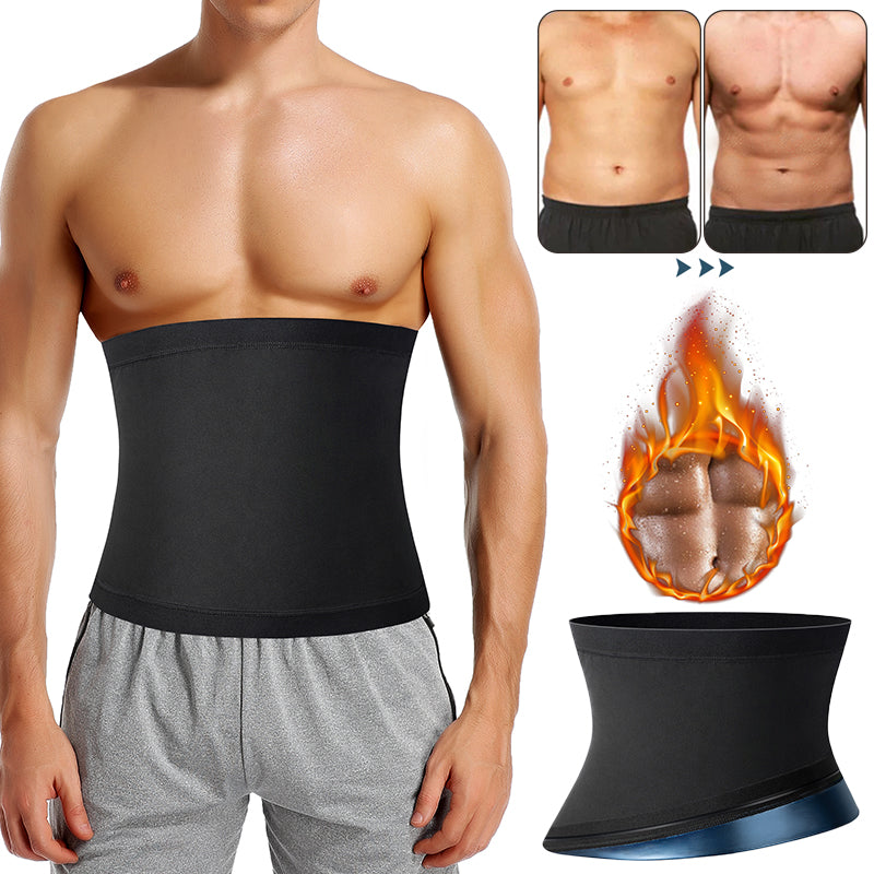 Faja Reductora de Abdomen para Hombres, Cinturón Adelgazante para Sauna