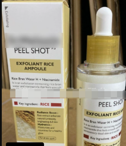 Líquido Exfoliante Hidratante de Arroz